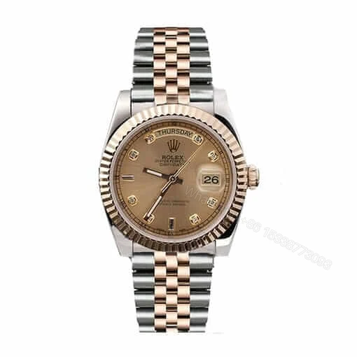 Rolex Day-Date 128238 Super Clone: 36mm Yellow Gold Diamond Dial President — view 1