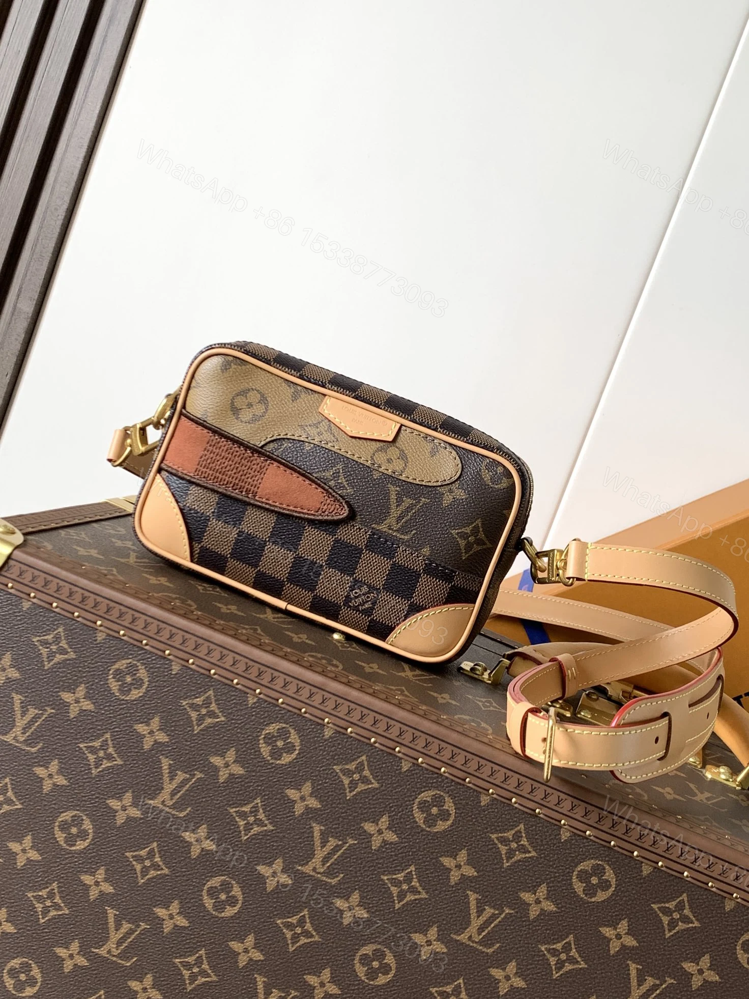 LV 高仿 Dauphine 相機包 Patchwork 拼接款 — view 1