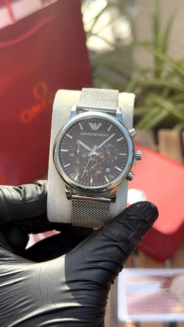 First Copy Emporio Armani Watch Luxury Designer Men’s Quartz — view 1