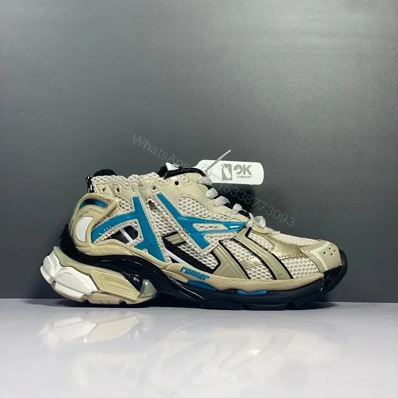 Balenciaga Runner Beige Blue Black — view 1