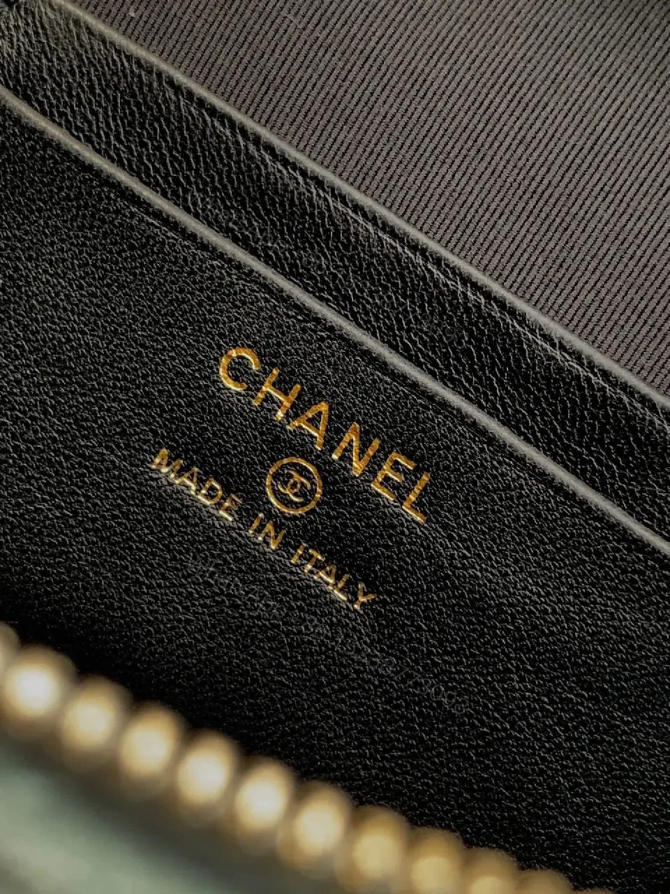 View 5 of Structured Satchel: Two-Tone Texture with Gold Hardware, Mini Bag
