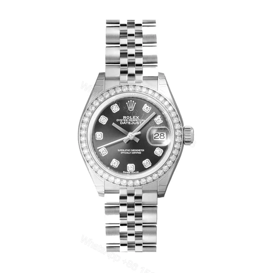 Rolex Datejust 41 126334 Super Clone : Jubilee Diamond Silver Dial — view 1