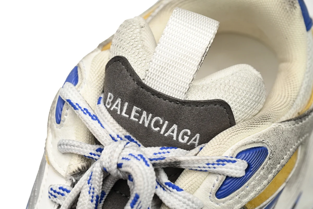 View 7 of Balenciaga CARGO Sneaker White Blue 784339-W2MV1-5895