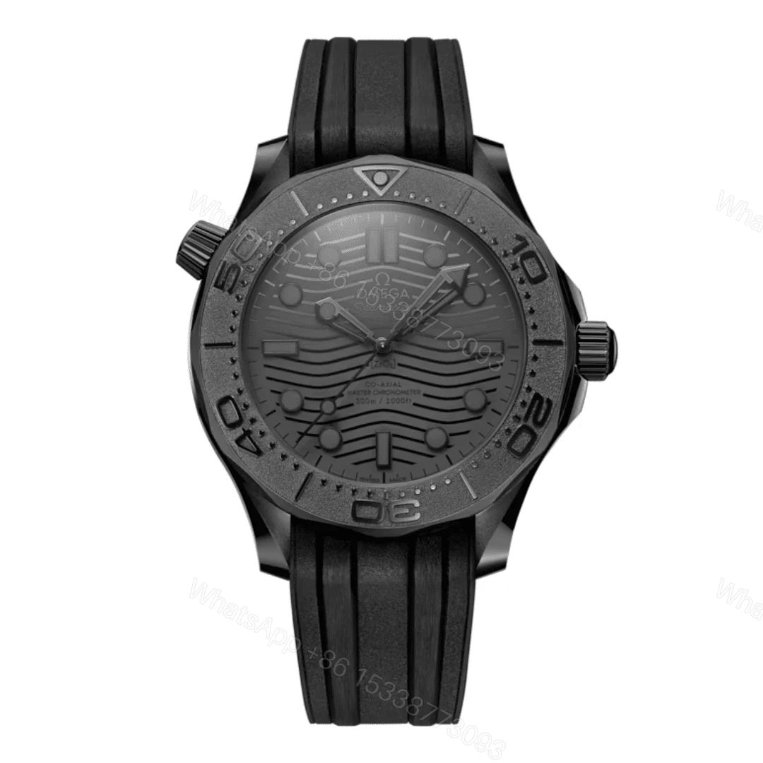 Omega Seamaster Ceramic Black Replica — view 1