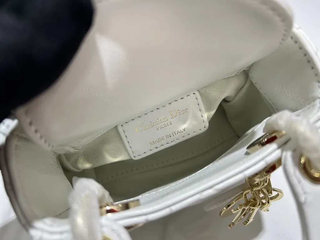View 6 of Mini Quilted White Dior Bag: Elevated Everyday Luxury