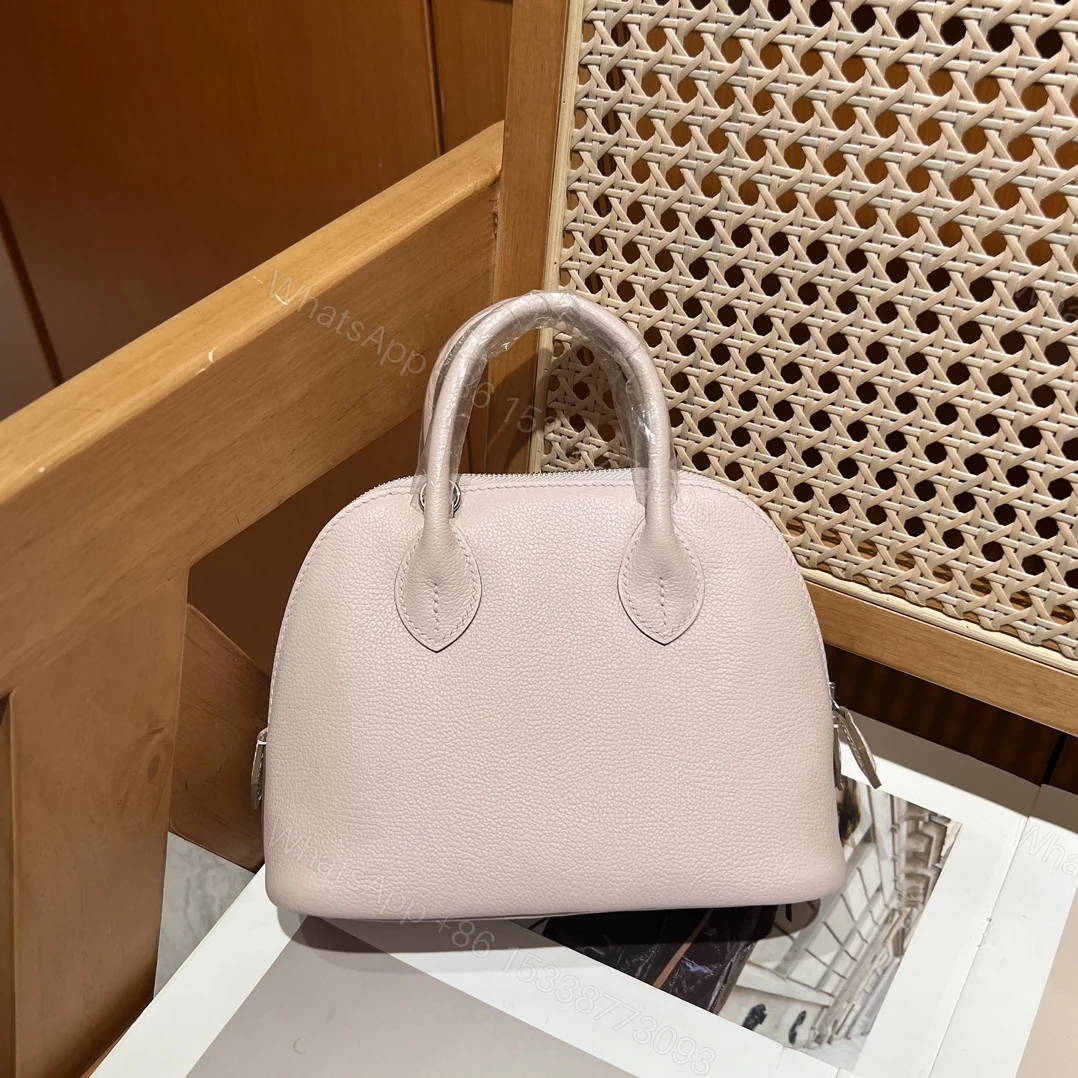 Hermes 高仿 女款 Bolide 手提包 櫻花粉氣質款 — view 1