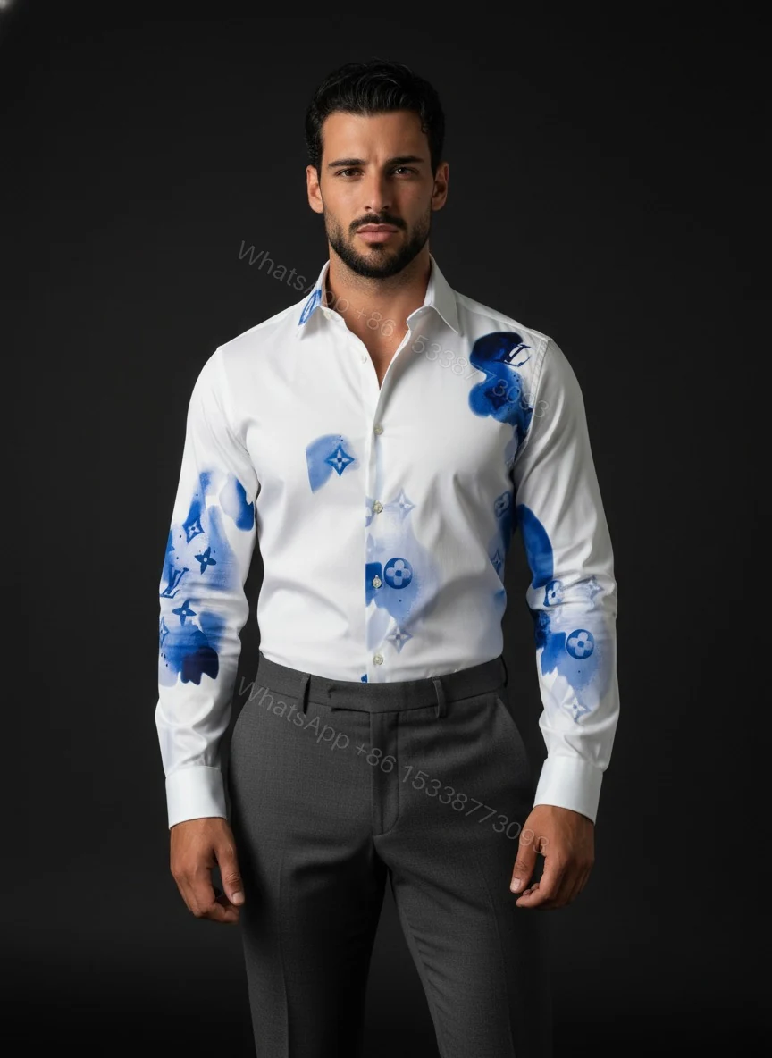 FIRST COPY LOUIS VUITTON MONOGRAM PREMIUM ORIGINAL 2026 SHIRT — view 1