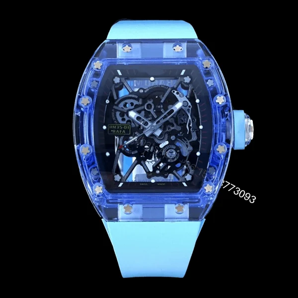 Richard Mille 35-01 Blue Super Clone — view 1