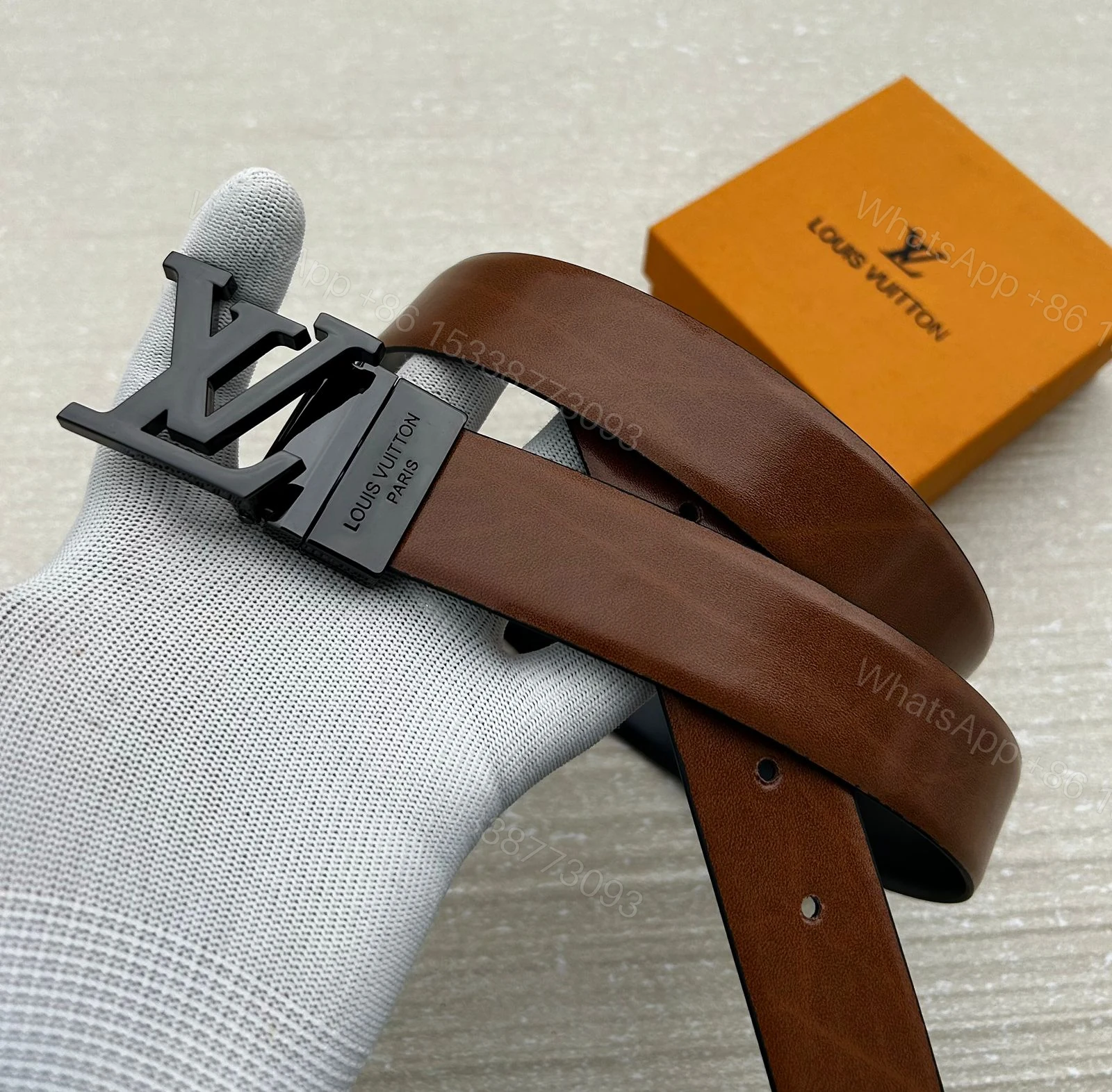 View 5 of FIRST COPY LV REVERSIBLE BELT