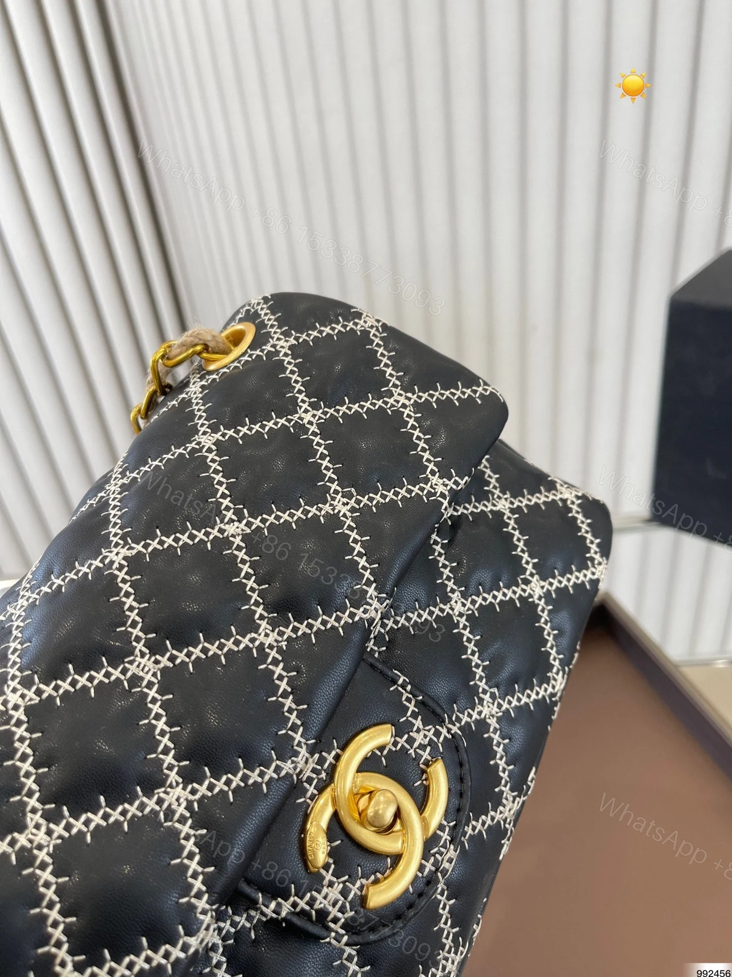 View 6 of Chanel Luxury Diamond Tote Bag