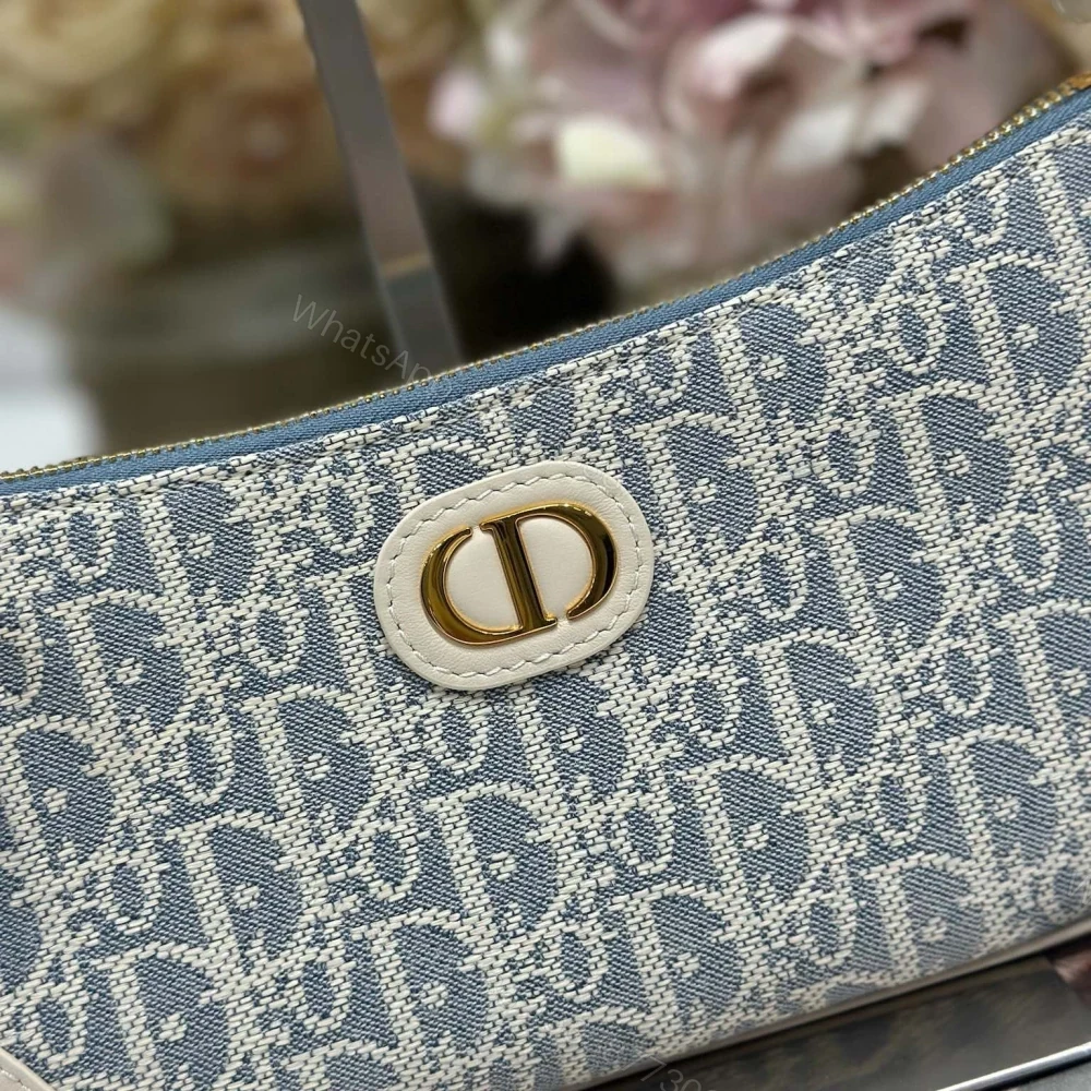 View 6 of 高仿Dior*Montaigne系列S239M925米色印花單肩包Mini免檢版