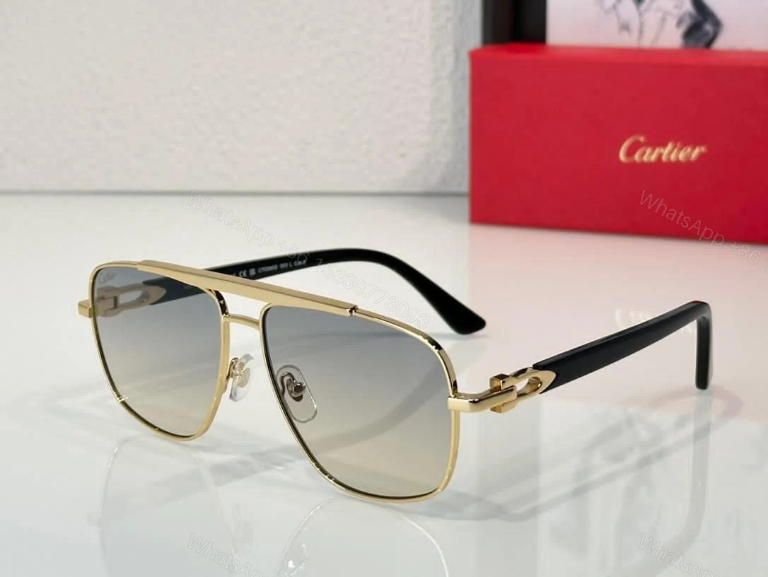 Cartier CT0365S-003 Burgundy Sunglasses — view 1