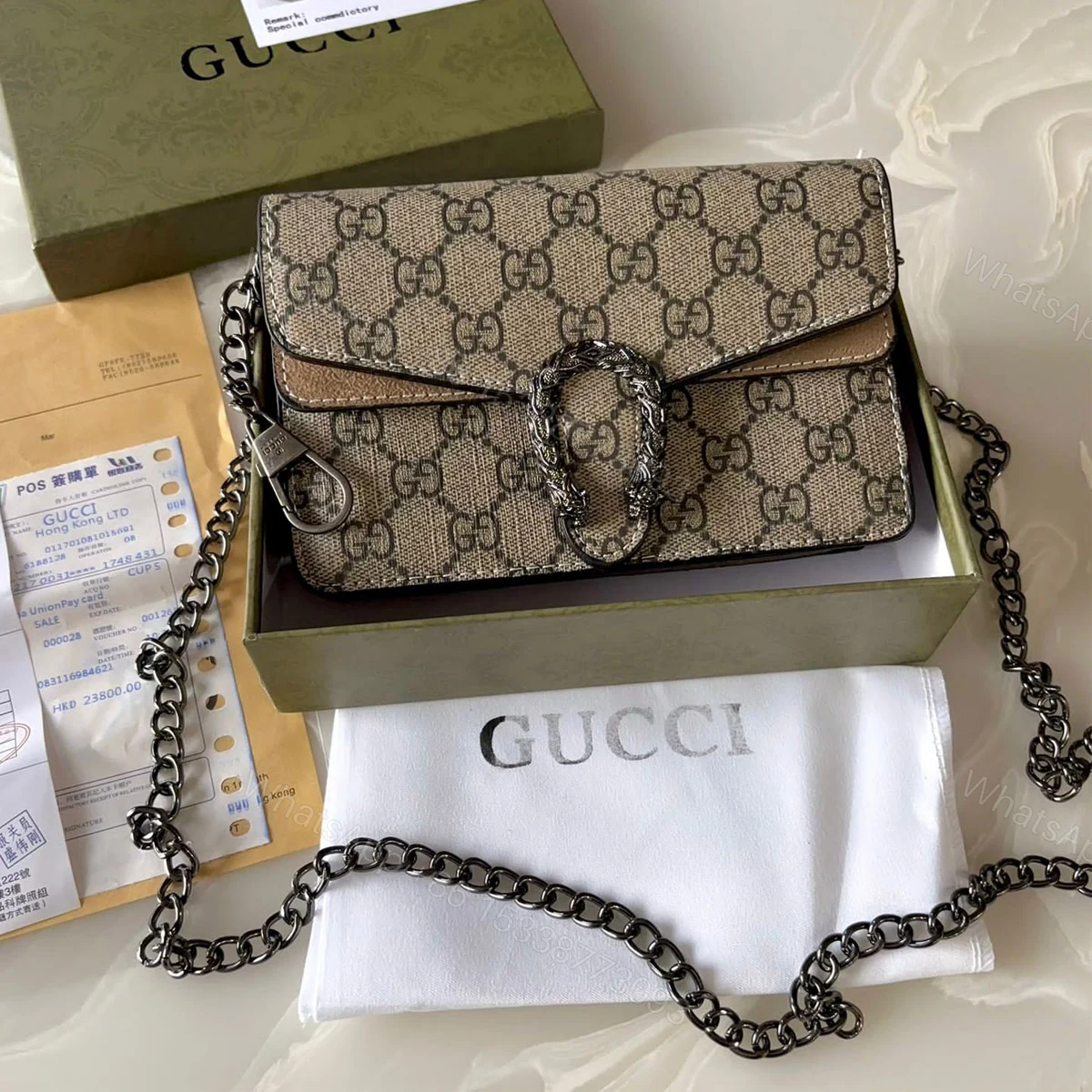 GUCCI DIONYSUS MINI CLUCH CUM Sling — view 1