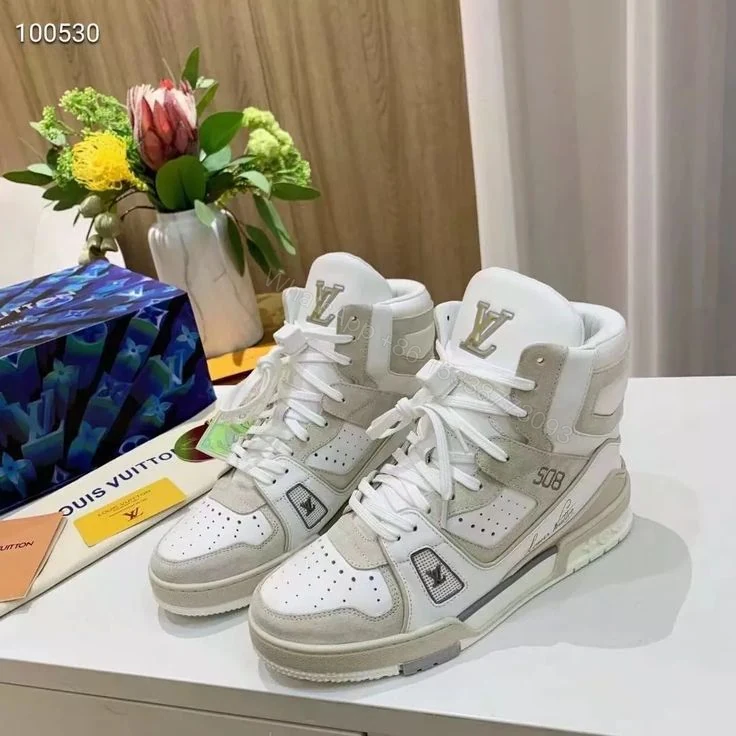 Louis Vuitton LV Trainer High Sneakers — view 1