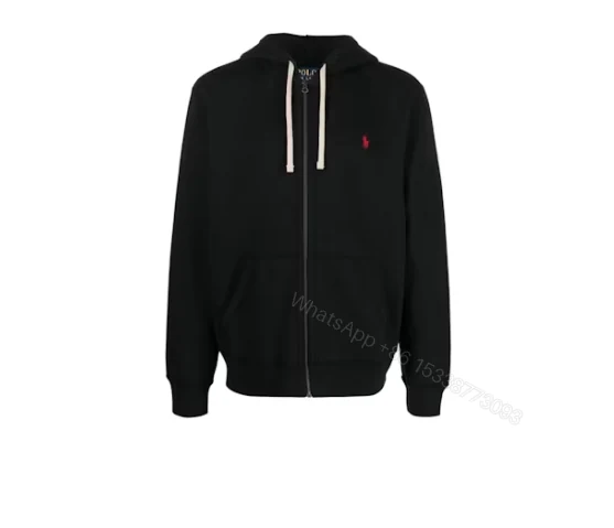 Polo Ralph Lauren Fleece Full-Zip Hoodie Black — view 2