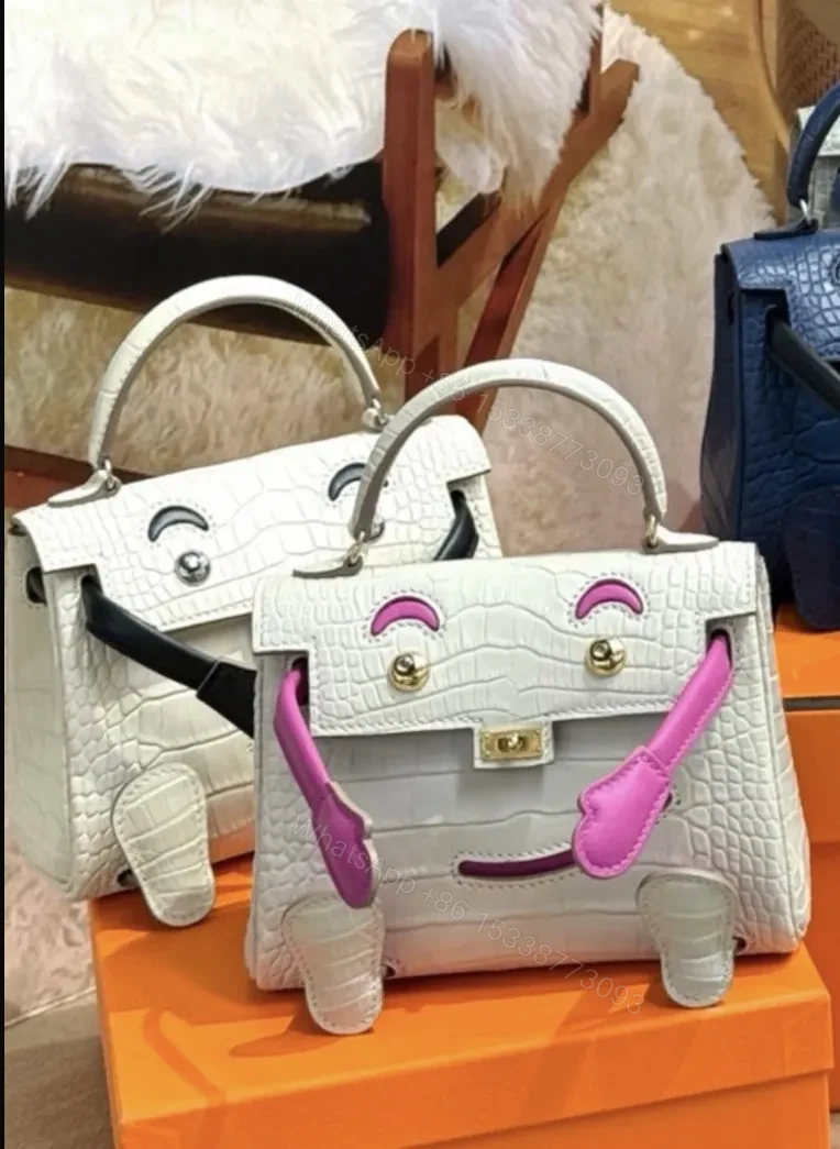 Hermès Kelly Doll Crocodile Real Gold Hardware — view 1