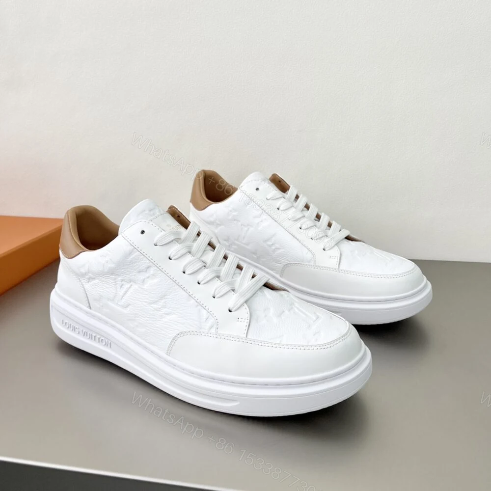 View 5 of Louis Vuitton Beverly Hills Sneaker White For Men 1A8V3L