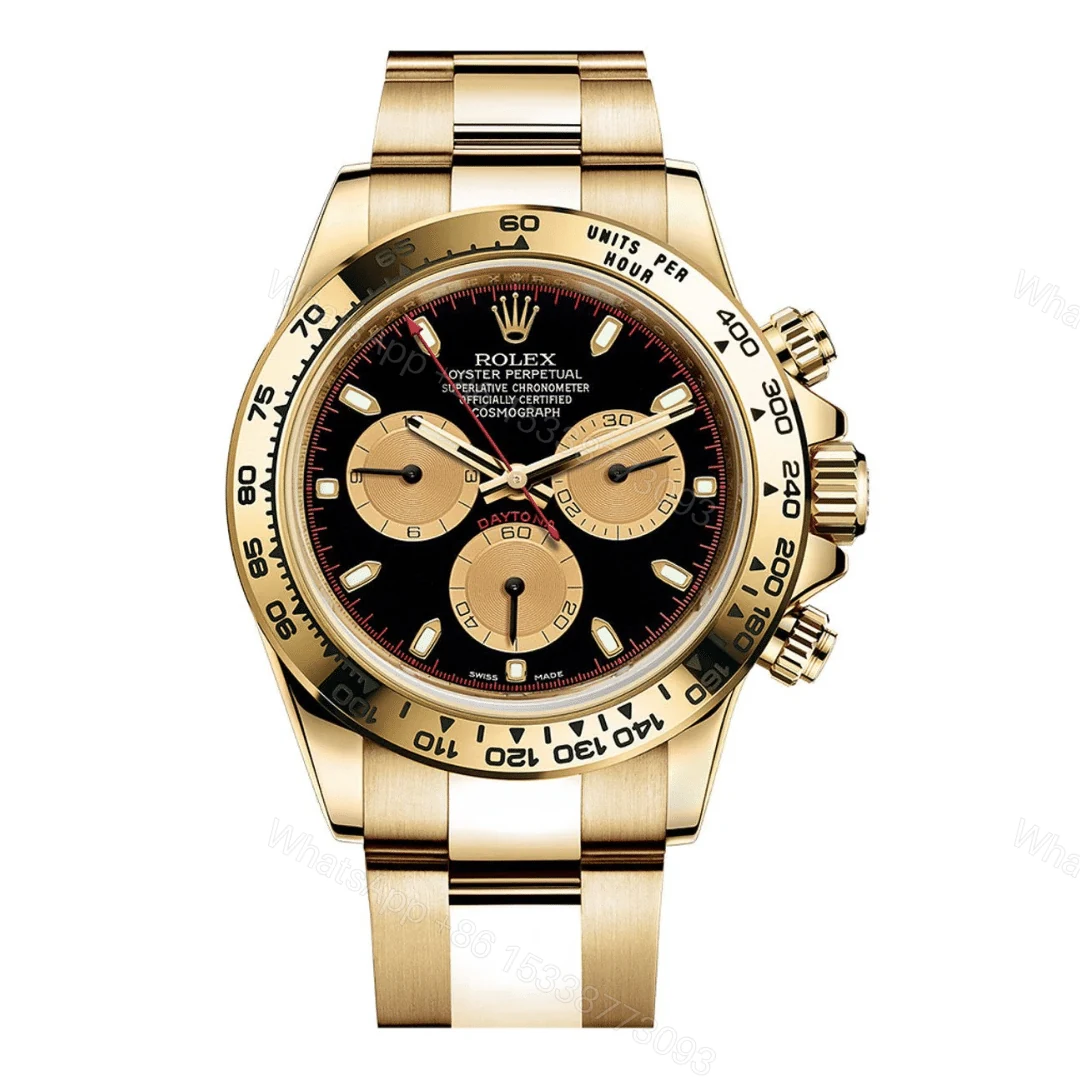 Rolex Daytona Cosmograph 116508-0009 Yellow Gold Replica — view 1