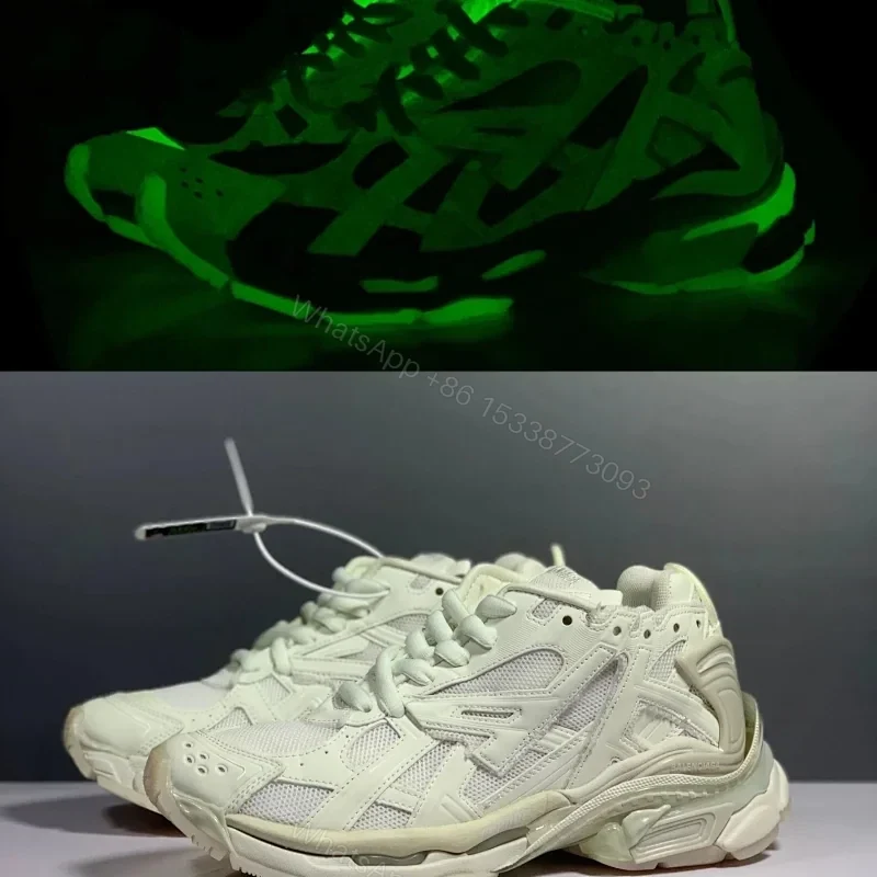 Balenciaga Runner White Glow In The Dark — view 1