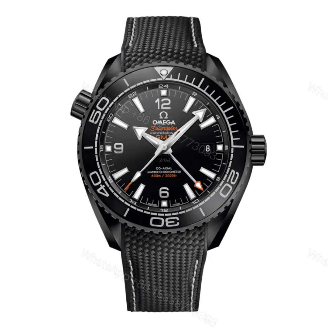 Omega Seamaster Full Black Replica — view 1