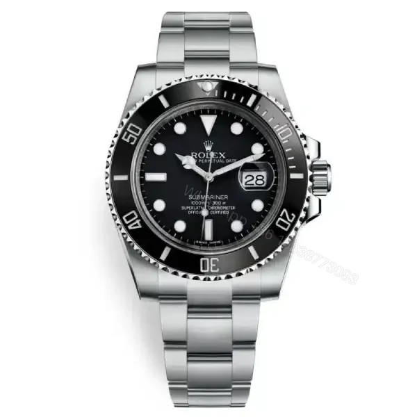 Rolex Submariner 16610 Super Clone : Black Dial Oyster 40mm — view 1