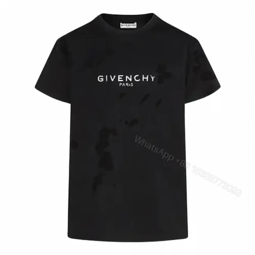GIVENCHY PARIS DESTROYED T-SHIRT — view 1