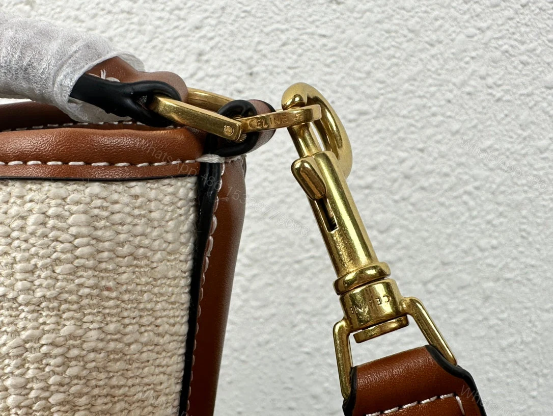 View 6 of CELINE BUCKET 16 BAG IN TEXTILE WITH CELINE WHITE JACQUARD 18CM