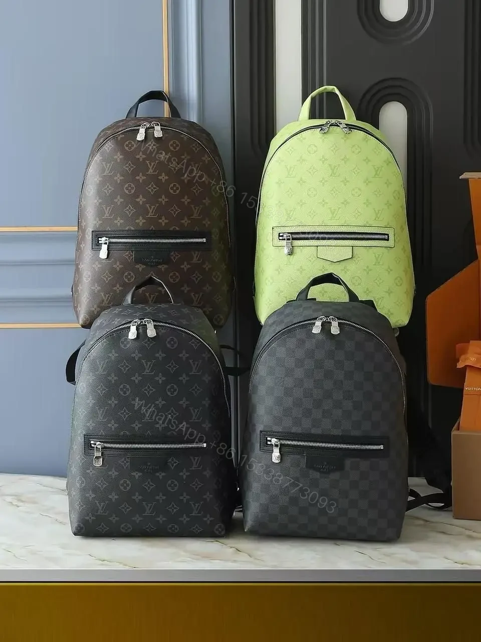 Louis Vuitton Discovery Backpack PM Monogram Eclipse Canvas — view 1
