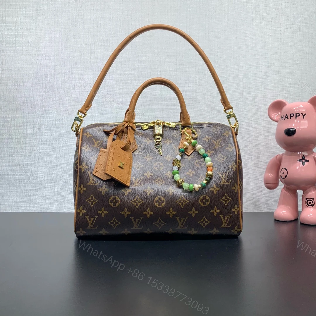 LV高仿Speedy 30手提包 女士經典老花造型 精品復古風格 — view 1