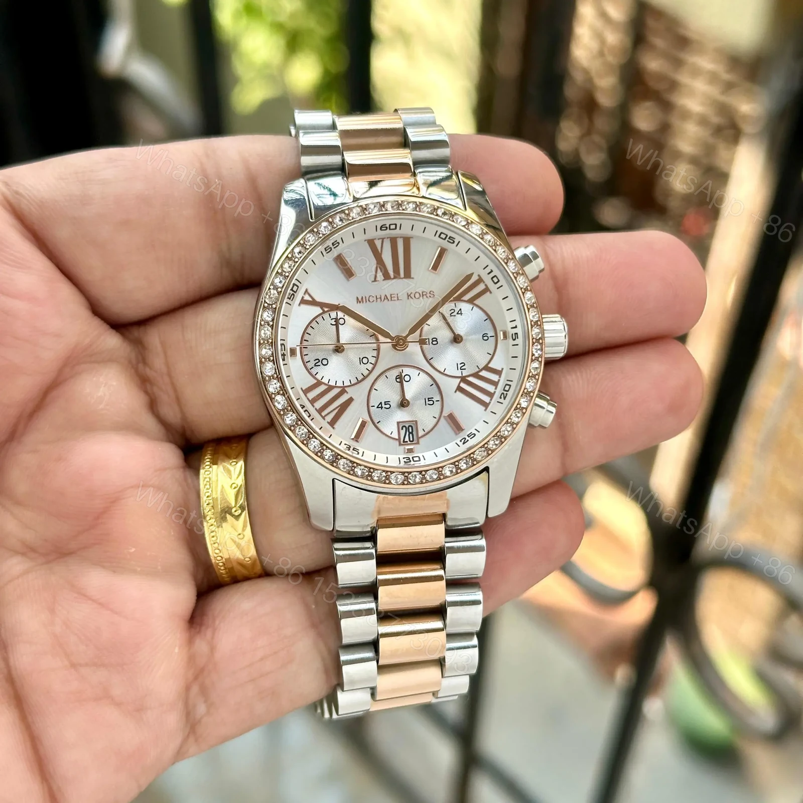 Michael Kors Rose Gold Classic Lexington — view 1
