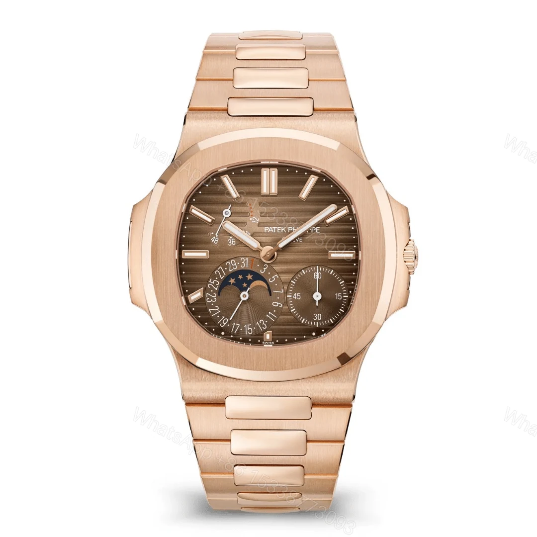 Patek Philippe Nautilus 5712 Chocolate Dial Replica — view 1
