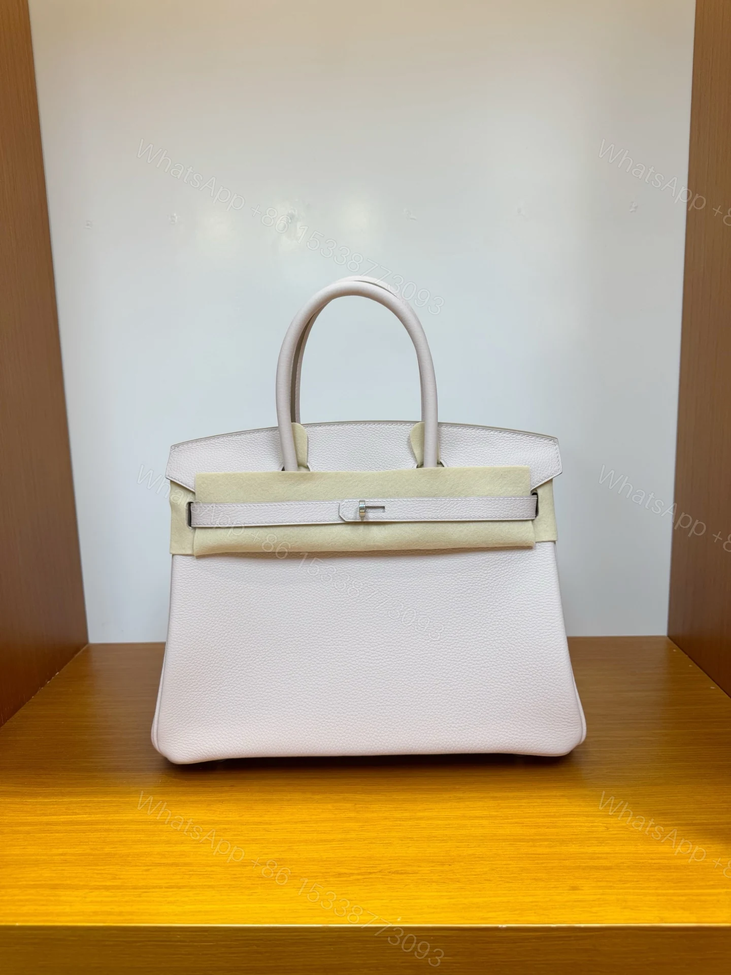 Hermes 高仿 Kelly 手提包 奶白優雅款 — view 1