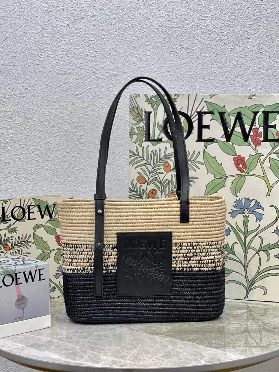 Loewe Square Basket Bag — view 1