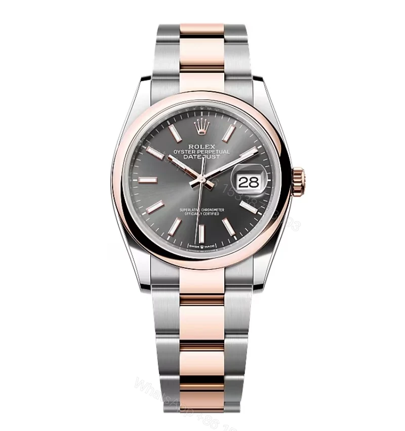 Rolex Datejust Dark Rhodium Dial 126201-0014 36 mm — view 1