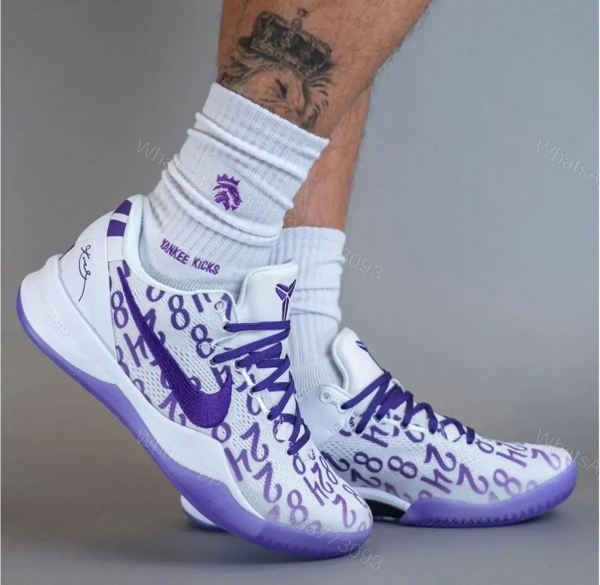 Nike Kobe 8 Protro Court Purple — view 1