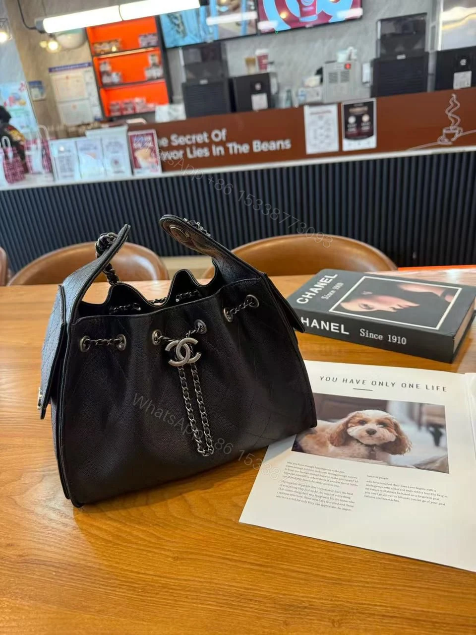 Chanel Drawstring Handbag — view 1