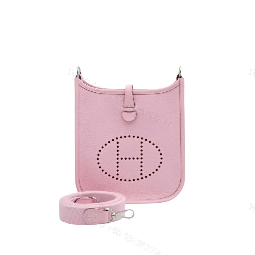 Hermes Mini Evelyne Bag Mauve Sylvestre 17cm — view 1