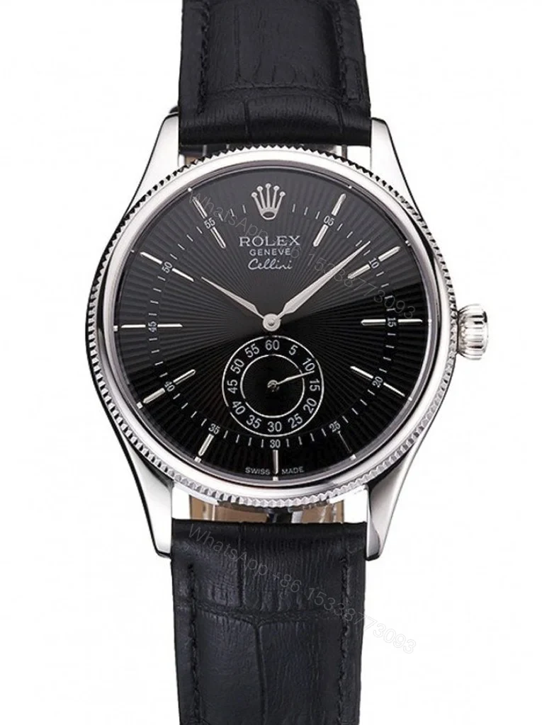 Superclone Rolex Cellini Black Dial REP016790 — view 1