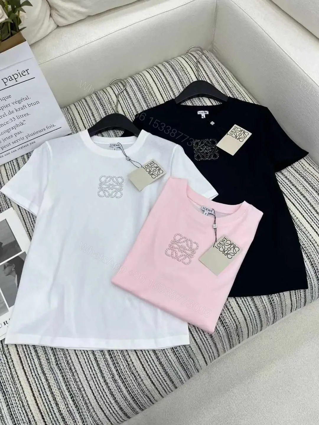 LOEWE Regular fit T-shirt cotton — view 1