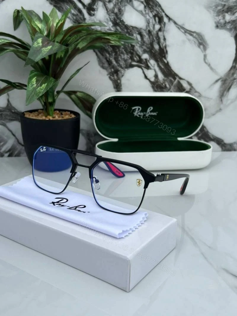 First Copy Rayban 04 Black Plano Frame — view 1