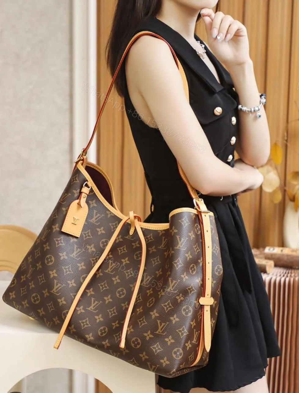 Luxury Master Copy Louis Vuitton Tote Bag — view 1