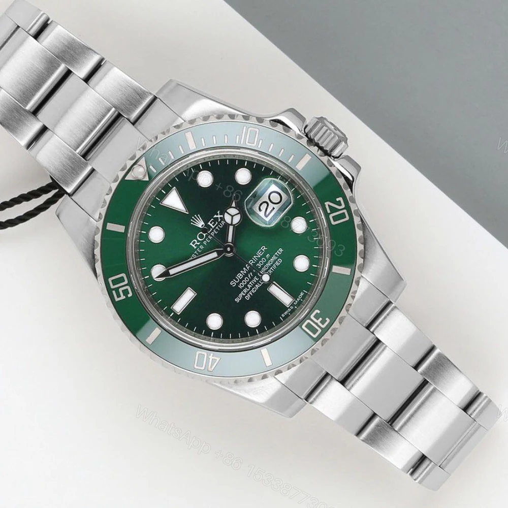 Rolex Submariner Date Green Ceramic Bezel — view 1