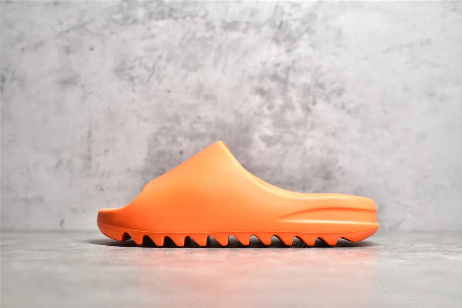 Yeezy Slide Enflame Orange Reps — view 1