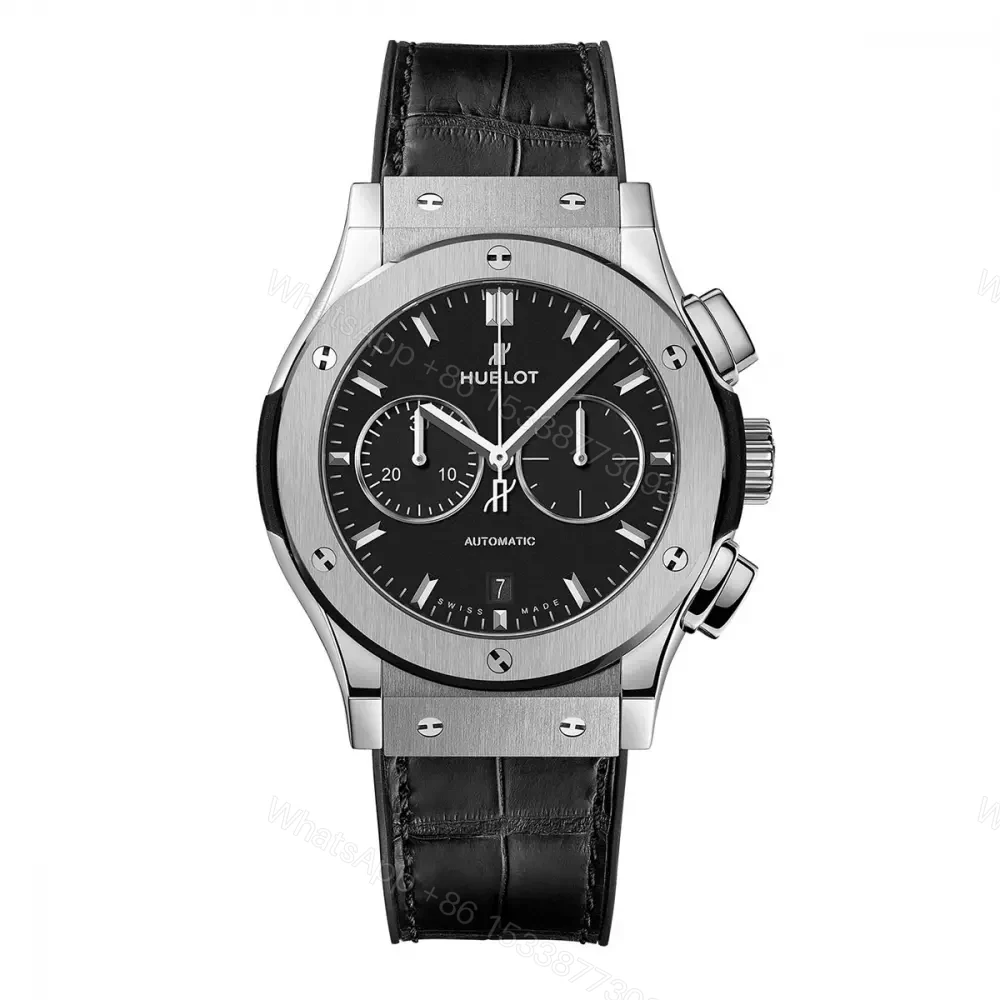 Hublot Classic Fusion 42mm Chronograph Titanium Mens Watch — view 1