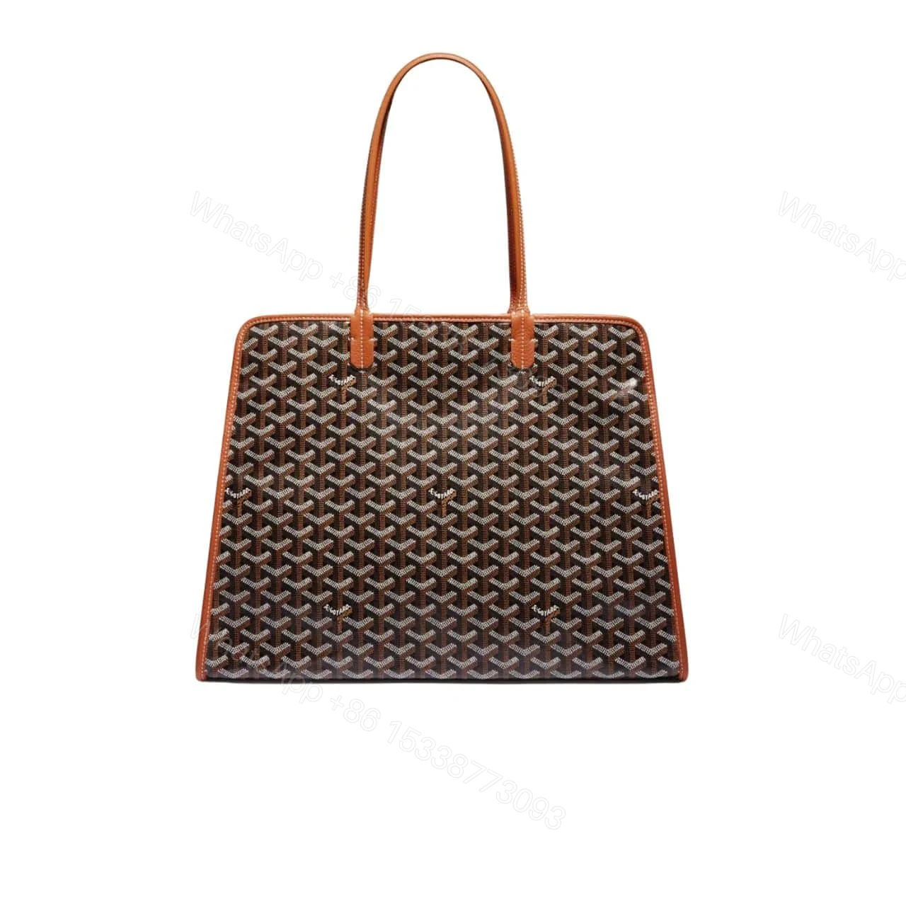 GOYARD HARDY PM BAG BLACK TAN 41CM HARDY2PMLTY01CG03P — view 1