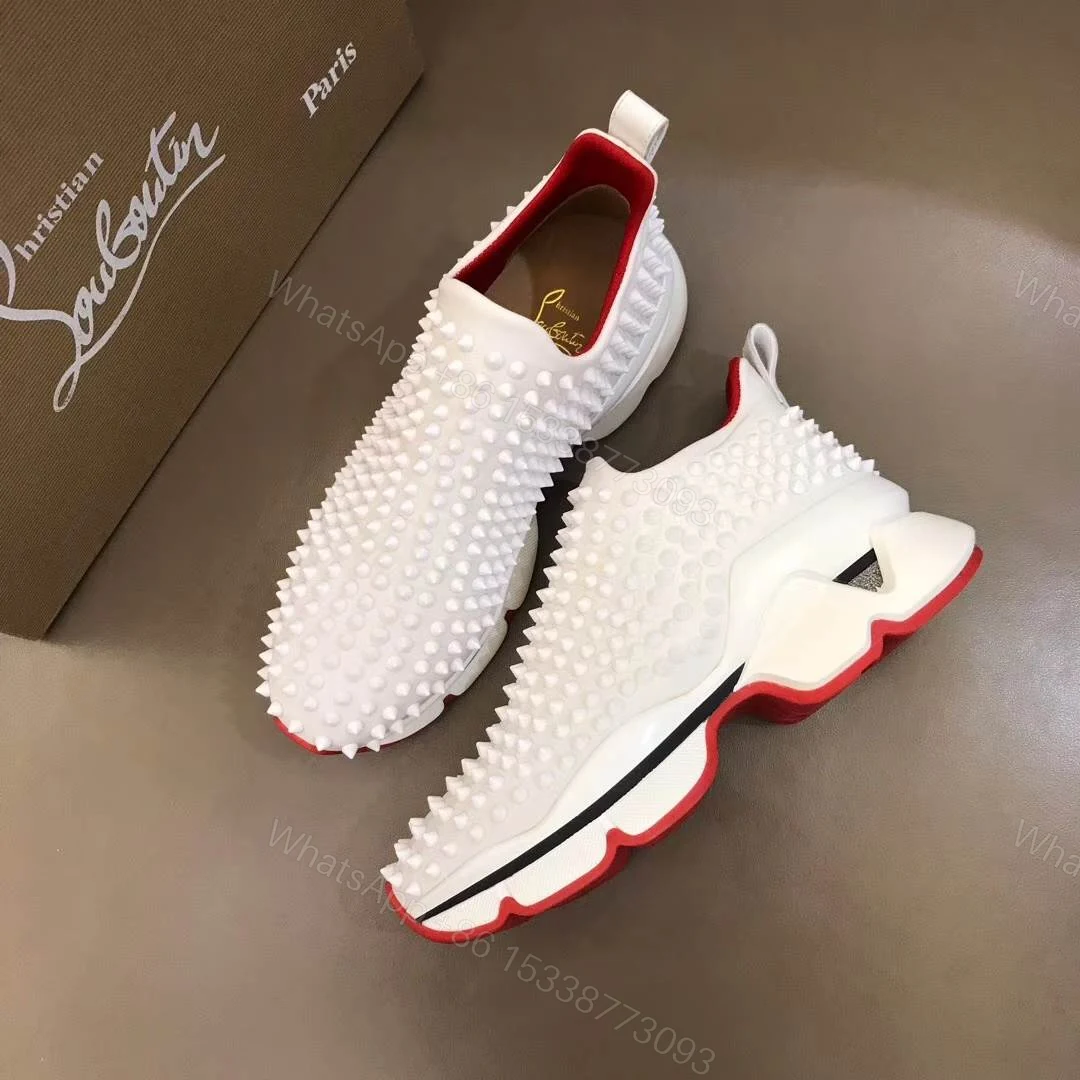 View 5 of CHRISTIAN LOUBOUTIN SPIKE SOCK SNEAKER – CL51