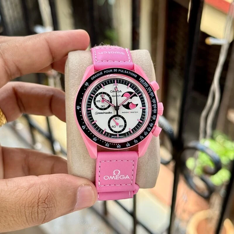 Omega X Swatch Bioceramic Moonswatch Mission To Moon 42mm Quartz — view 1