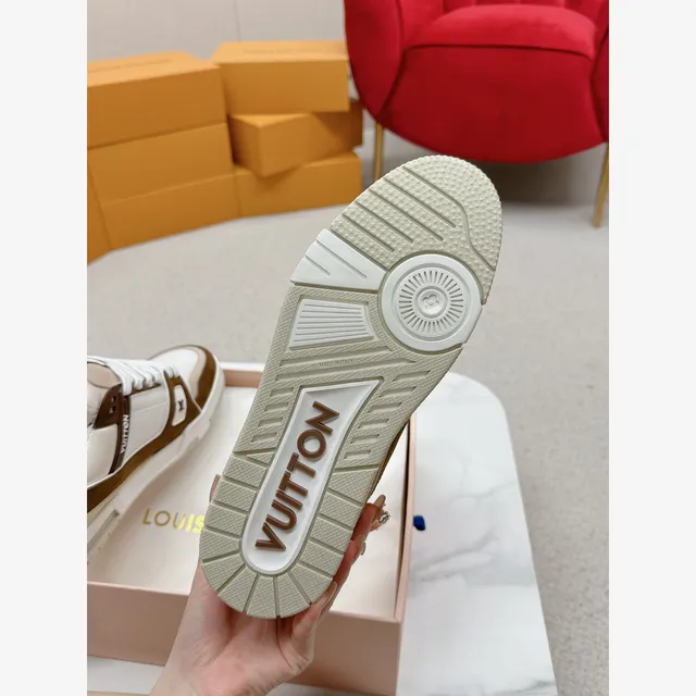 Louis Vuitton LV Trainer Brown / Cream