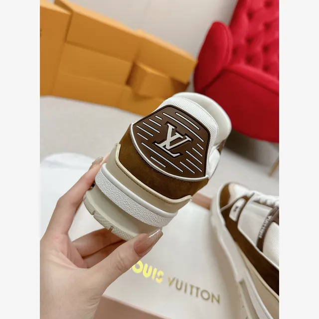 Louis Vuitton LV Trainer Brown / Cream