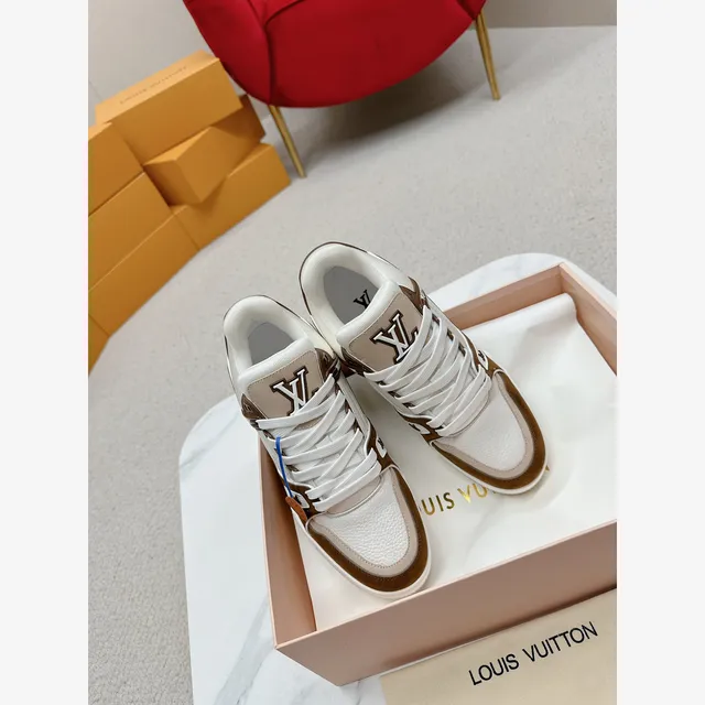 Louis Vuitton LV Trainer Brown / Cream